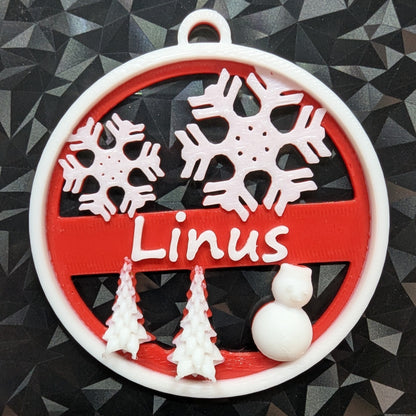 Weihnachtsbaumschmuck personalisiert